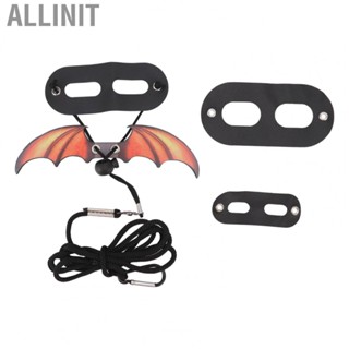 Allinit Reptile Leash Leather Wing Costume Safety Lizard for Holidays Parties