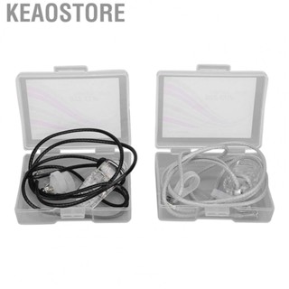 Keaostore 2Pcs Black Gray   Flexible Prevent Loss Portable