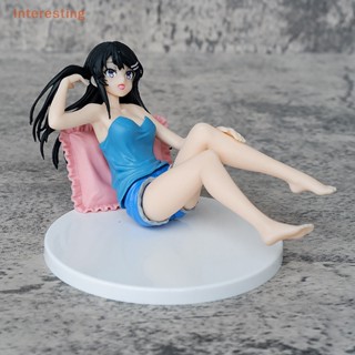 [Interesting] ชุดว่ายน้ํา ฟิกเกอร์การ์ตูน Mai Sakurajima Does Not See The Bunny Girls Ancestors ขนาด 9 ซม.