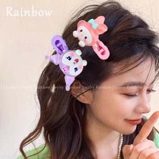 【Rainbow】กิ๊บติดผม รูปปากเป็ด เรืองแสง น่ารัก สร้างสรรค์ เครื่องประดับ สําหรับผู้หญิง