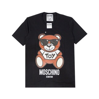 Kaos เสื้อยืด MOSCHINO COOL MOSCHINO TOY SWIM TEE ขนาดใหญ่ M L XL XXL