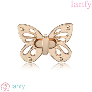 LANFY ตัวล็อกลิ้นเป็ด โลหะ ทรงสี่เหลี่ยมผืนผ้า DIY