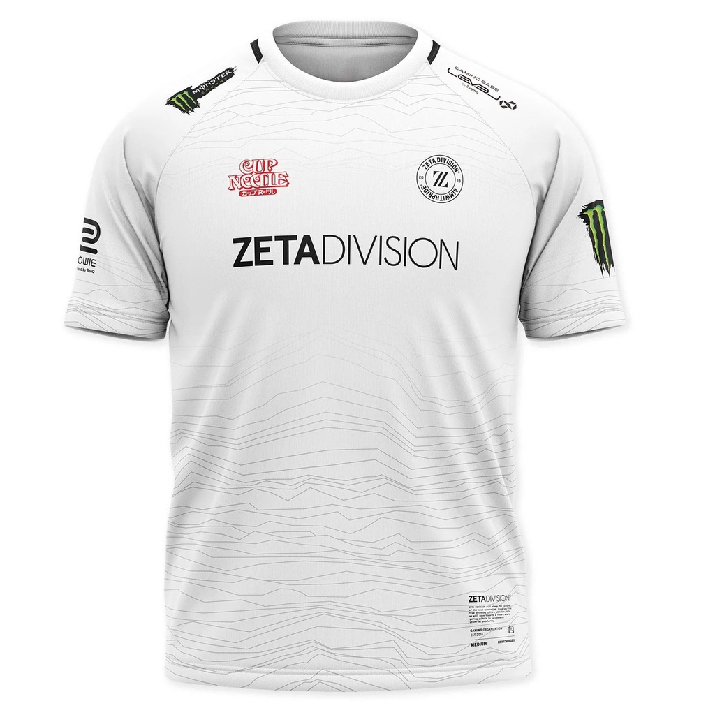 Zeta DIVISION เสื้อกีฬาแขนสั้น ลายทีม Tokyo Japan Esports 22 23 ชุดยูนิฟอร์ม