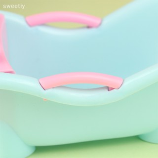 Sweetiy ใหม่ อ่างอาบน้ํา สําหรับตกแต่งบ้านตุ๊กตา 1 ชิ้น