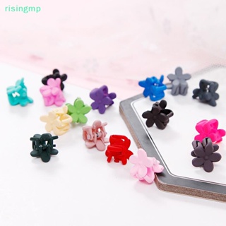 [risingmp] กิ๊บติดผม ลายดอกไม้ ขนาดเล็ก สีแคนดี้ แฟชั่น 10 ชิ้น