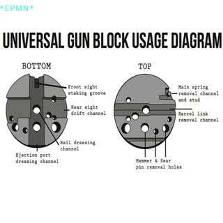 Epmn&gt; ใหม่ บล็อกม้านั่ง ทนทาน สําหรับช่างปืน M1911