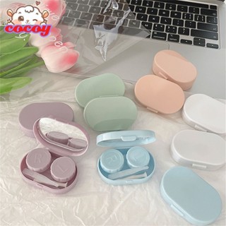 cocoy ขายส่งคอนแทคเลนส์สี Candy Case Color Mini Contact Mate Box กล่องถนอมคอนแทคเลนส์