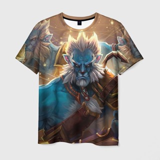 เสื้อยืด พิมพ์ลาย "Phantom Lancer" 3D สําหรับผู้ชาย