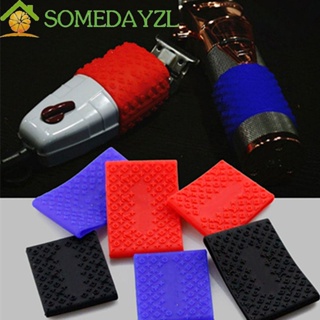 SOMEDAYZL ปลอกหุ้มปัตตาเลี่ยนตัดผม ทรงสี่เหลี่ยมผืนผ้า กันลื่น สีแดง สีดํา