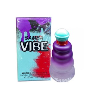 ปลอมคืนเงิน Samba Vibe For Woman Eau De Parfum 3.3 oz/100 ML.