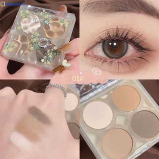 Sweet Mint Four Colour Eyeshadow Palette Matt Bright Ground Color Eye Makeup highgoss.th