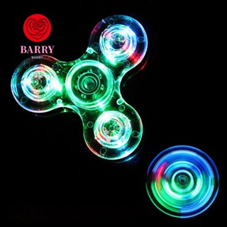 ของเล่น Fidget Spinner มีไฟ LED เปลี่ยนสีได้ บรรเทาความเครียด