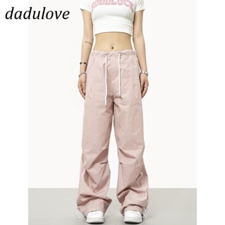 DaDulove💕 New American Ins High Street Thin Overalls Casual Pants Niche High Waist Wide Leg Pants Trousers