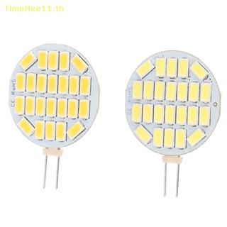 Timehee หลอดไฟ LED 12V AC 3W RV Lighg 25W Haen Bulb 600LM 24leds 5730smd ไม่กระพริบ แบบเปลี่ยน สําหรับเรือ