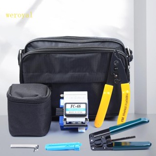 Weroyal FTTH ชุดอุปกรณ์ทดสอบสายเคเบิ้ลไฟเบอร์ออปติคอล