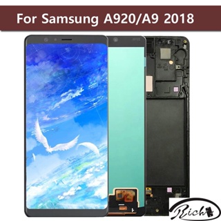 อะไหล่หน้าจอสัมผัส LCD แบบเปลี่ยน สําหรับ Samsung Galaxy A9 2018 A920 Samsung SM-A920F DS