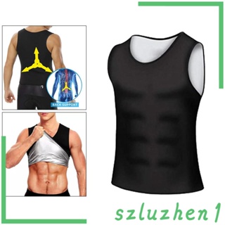 [Szluzhen1] เสื้อยิม ผ้านีโอพรีน สําหรับผู้ชาย