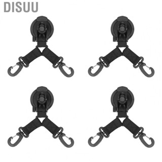 Disuu 4PCS Suction Cup Anchor Multi-use Heavy Duty Tent 2 Head Secure US