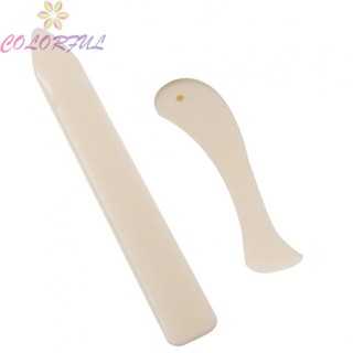 【COLORFUL】Bone Folder Short Long Spare Parts Workshop Accessories DIY Folding Creasing