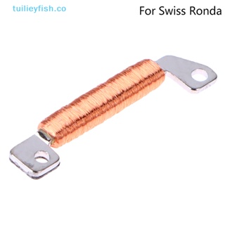 Tuilieyfish คอยล์กลไกนาฬิกา คุณภาพสูง แบบเปลี่ยน สําหรับ Swiss Ronda Watch Movement 517 505 515 507 1 ชิ้น