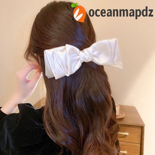 OCEANMAPDZ กิ๊บติดผม ประดับโบว์น่ารัก หรูหรา อินเทรนด์เจ้าหญิง สไตล์เกาหลี