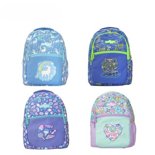 SMIGGLE กระเป๋าเป้สะพายหลัง ขนาดใหญ่ จุของได้เยอะ ลายการ์ตูนน่ารัก สไตล์ออสเตรเลีย สําหรับเด็กผู้ชาย และเด็กผู้หญิง