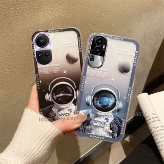 ใหม่ เคสโทรศัพท์มือถือแบบนิ่ม TPU กันกระแทก ลายนักบินอวกาศ แฟชั่น สําหรับ OPPO Reno10 Reno10 Pro+ Plus 5G OPPO A78 4G 2023 Reno10 Pro 5G