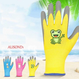 ALISOND1 ถุงมือทํางาน กันลื่น ระบายอากาศ ทนทาน สําหรับทําสวน