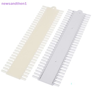 Newsandthen1 60 ชิ้น / เซต เล็บปลอม ยาทาเล็บ พาเลท ยืนแสดง เครื่องมือ ด้านล่างแบน เล็บ พลาสติกแข็ง แสดงเล็บ เครื่องมือดี