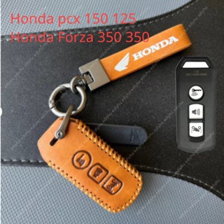 เคสกุญแจรีโมทรถยนต์ พร้อมป้ายทะเบียน สําหรับ Honda Forza350 PCX Pcx150 Forza300 PCX 2016-2020 Forza350 Adv150