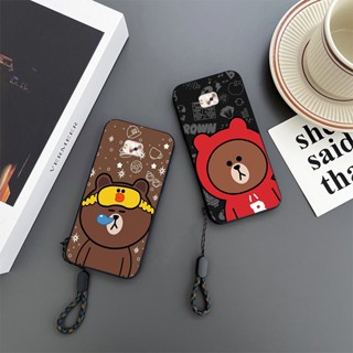 เคสโทรศัพท์มือถือ กันกระแทก ลายการ์ตูนหมีบราวน์ สําหรับ Asus Zenfone 4 Selfie ZD553KL