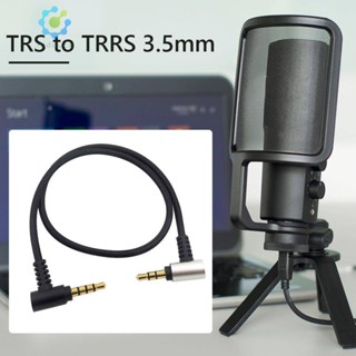 สายเคเบิลแปลงไมโครโฟน TRS เป็น TRRS สําหรับ VRODE VideoMic Pro+ RODE VideoMic GO [Hidduck.th]