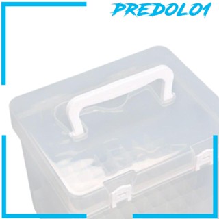 [Predolo1] กล่องปากกามาร์กเกอร์ แบบใส ขนาดพกพา สําหรับจัดระเบียบปากกามาร์กเกอร์