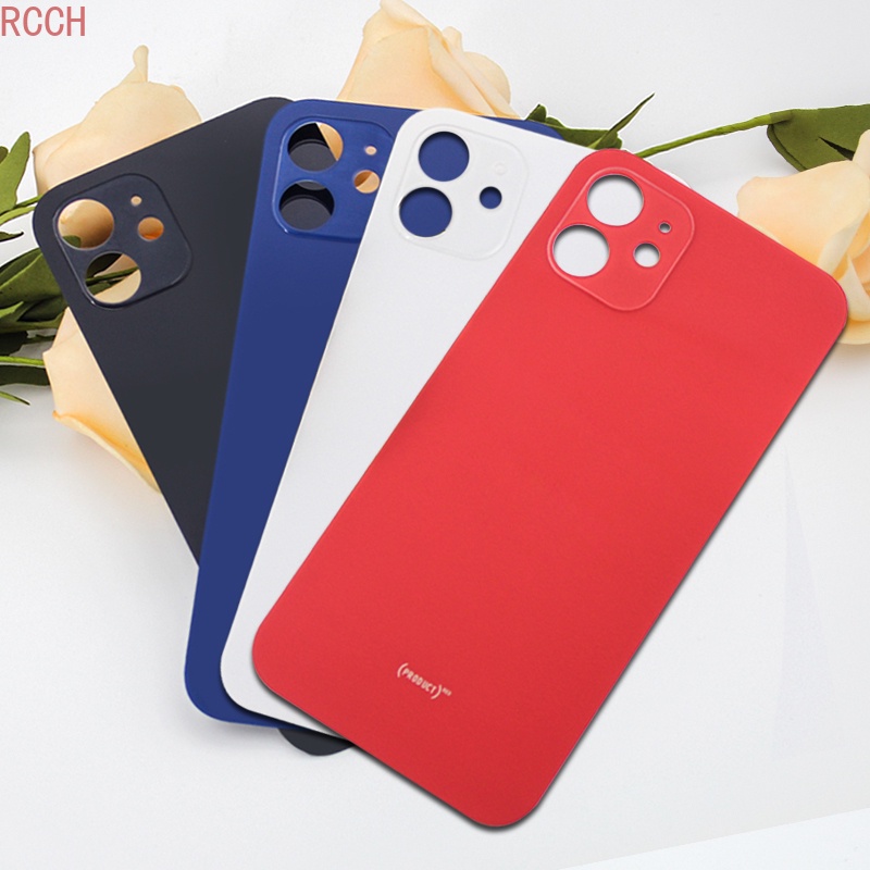 ใหม่ ฝาครอบแบตเตอรี่ ด้านหลัง ไม่มีกาว สําหรับ iPhone 12 Mini 12