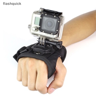 Flashquick สายรัดข้อมือ หมุนได้ 360 องศา สําหรับกล้อง Xiaomi Yi OSMO MAX SJCAM SJ4000 SJ5000