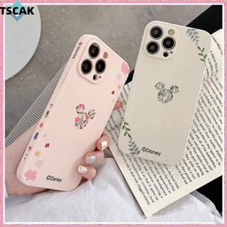 พร้อมส่ง เคสโทรศัพท์มือถือ ขอบตรง ลายการ์ตูนมิกกี้ มินนี่เมาส์ สําหรับ Huawei P60 P50 P40 P30 P20 Pro Mate 50 40 30 20 Pro