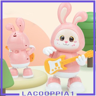 [Lacooppia1] ของเล่นตุ๊กตากระต่ายเต้นรําไฟฟ้า สร้างสรรค์