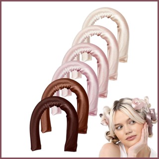 เครื่องดัดผมลอนใหญ่ ไม่มีความร้อน ทําจากยาง EVA 6 สี สําหรับจัดแต่งทรงผม
