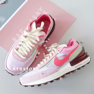 * Ktq * Nike Waffle One Regal รองเท้าวิ่ง สีชมพู สําหรับผู้หญิง DM5452-161