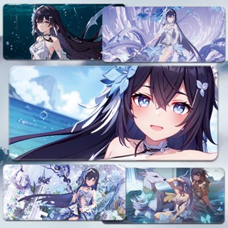 Honkai Impact 3rd mouse pad Seele Vollerei Keyboard pad Herrscher of Death and life computer table mat Anime game peripheral custom แผ่นรองเมาส์สามระดับ HD ที่ตายแล้วสมบัติของชีวิตอนิเมะเกมล้อมรอบฮิลท็อปแผ่นรองโต๊ะคอมพิวเตอร์ขนาดใหญ่พิเศษ ที่กำหนดเอง