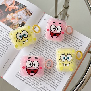 เคสหูฟัง ลายการ์ตูน SpongeBob Patrick Star สําหรับ AirPods 1 2 3 Pro Generation