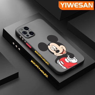 เคสโทรศัพท์มือถือ ซิลิโคนแข็ง บาง กันกระแทก ลายการ์ตูนมิกกี้เมาส์ สําหรับ OPPO Find X3 5G Find X3 Pro 5G Find X2 Pro