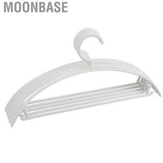 Moonbase 10Pcs Non Slip  Hanger Semicircle Thickened Adult Clothes Rack for Home Shop Dormitory