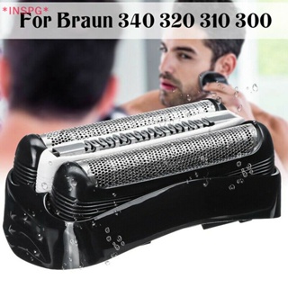 Inspg&gt; หัวฟอยล์โกนหนวด แบบเปลี่ยน สําหรับ Braun 32B 32S 21B Series 3 310S 320S 340S 3010S