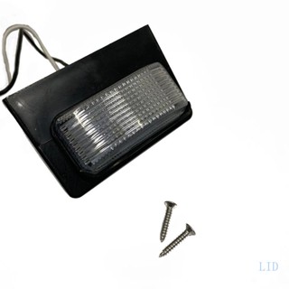 Lid ไฟท้าย Led 6 ดวง 24V สําหรับติดป้ายทะเบียนรถยนต์ รถบรรทุก เรือ ยานยนต์