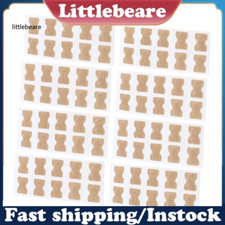 &lt;littlebeare&gt; สติกเกอร์แก้ไขเล็บขบ กันน้ํา น้ําหนักเบา สําหรับผู้หญิง 80 ชิ้น