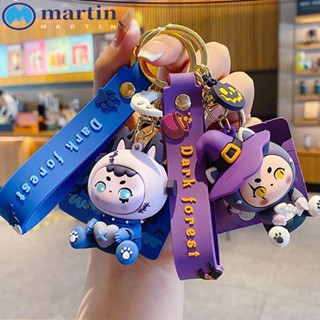 MARTIN พวงกุญแจ จี้ตุ๊กตาการ์ตูนกระต่ายน่ารัก สไตล์เรโทร สําหรับห้อยกระเป๋าเป้สะพายหลัง