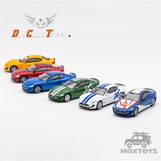 โมเดลรถยนต์ DCT 1:64 Maserati Gran Turismo Coupe Hardtop LHD Diecast ของเล่นสําหรับเด็ก