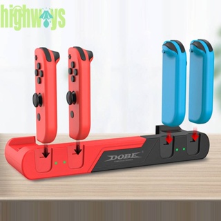 แท่นชาร์จจอยเกม 4 ช่อง สําหรับ Switch Joy-Con [highways.th]