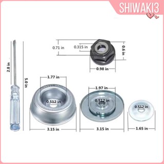 [Shiwaki3] ชุดอะแดปเตอร์ใบมีด ไขควงโลหะ สําหรับเครื่องทําสวน